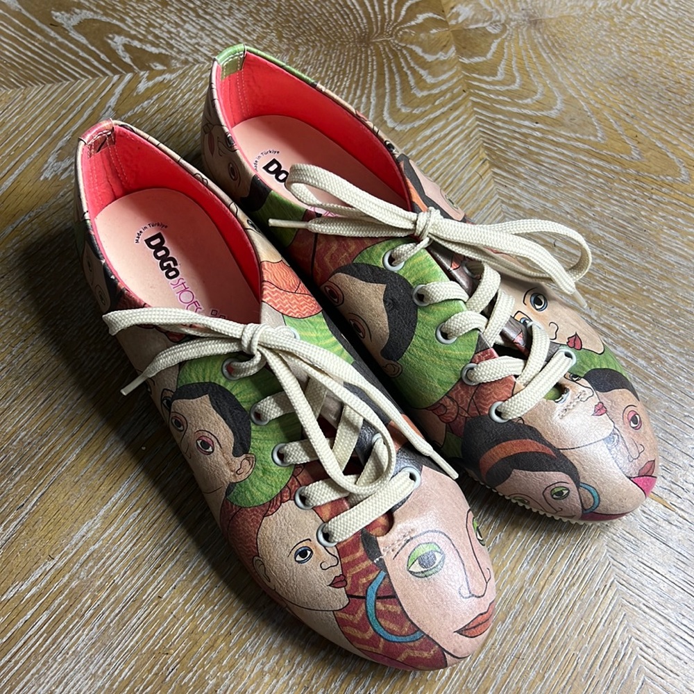 DOGO Vegan Leather Sneakers 36